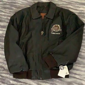 Vintage Planet Hollywood leather jacket